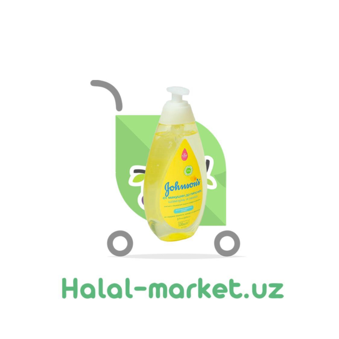 JOHNSONS shampun va ko'pik boshdan to oyoqgacha 300ml