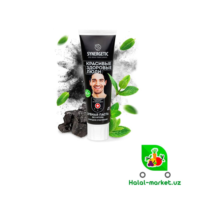 Tish pastasi SYNERGETIC Ko'mir, Minta 100gr