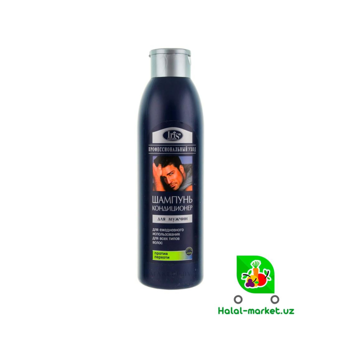 IRIS MEN Tozalovchi shampun-konditsioner 1l