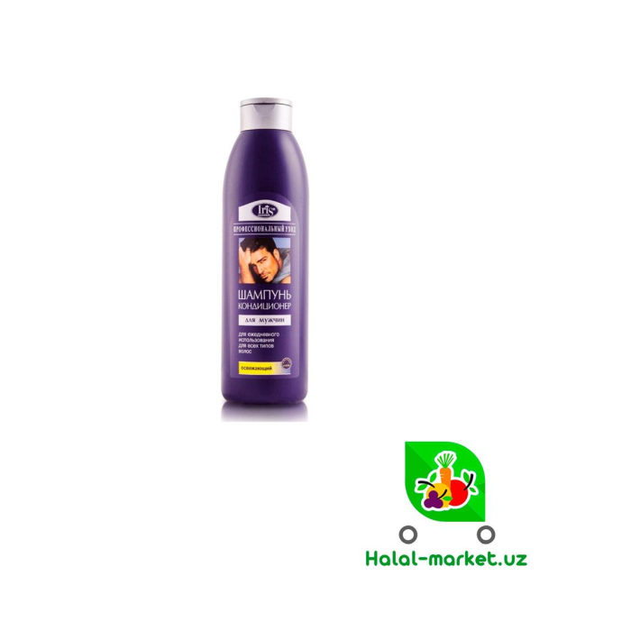 IRIS MEN Yangilovchi shampun-konditsioner 1l