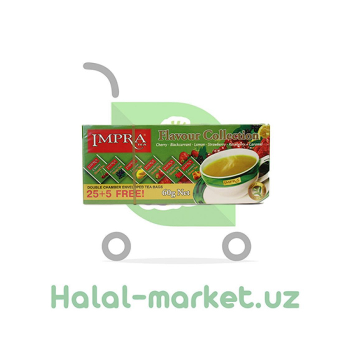 IMPRA yashil choyi Miltifrukts ta'mi 30pak