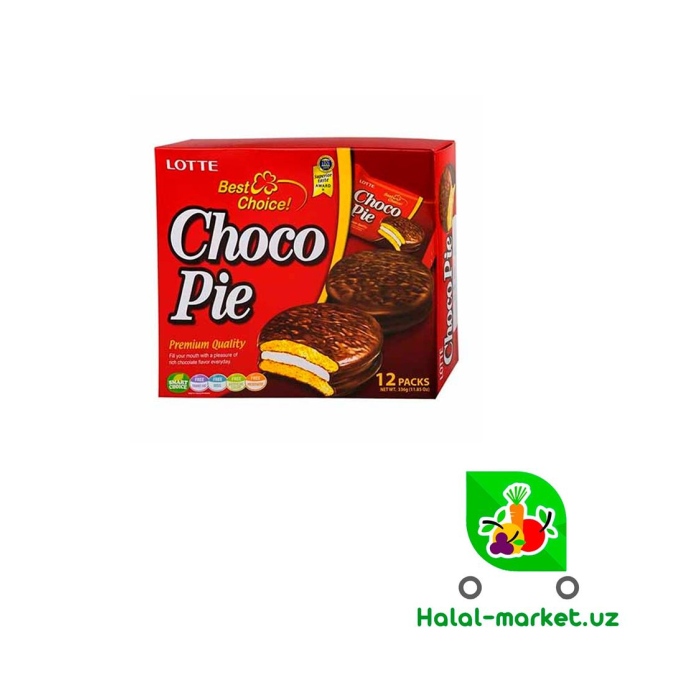 Печенье LOTTE CHOCO PIE 12*28гр