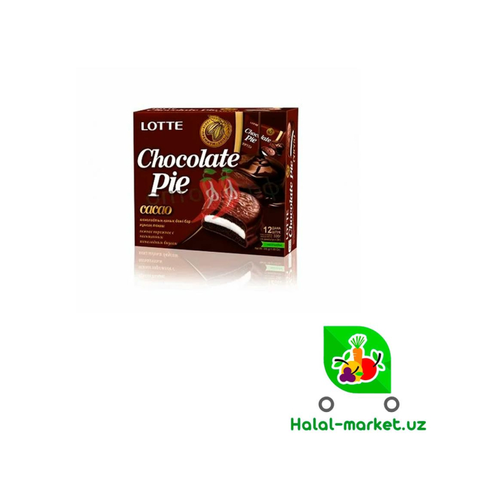 LOTTE CHOCO PIE Kakao 12*28гр