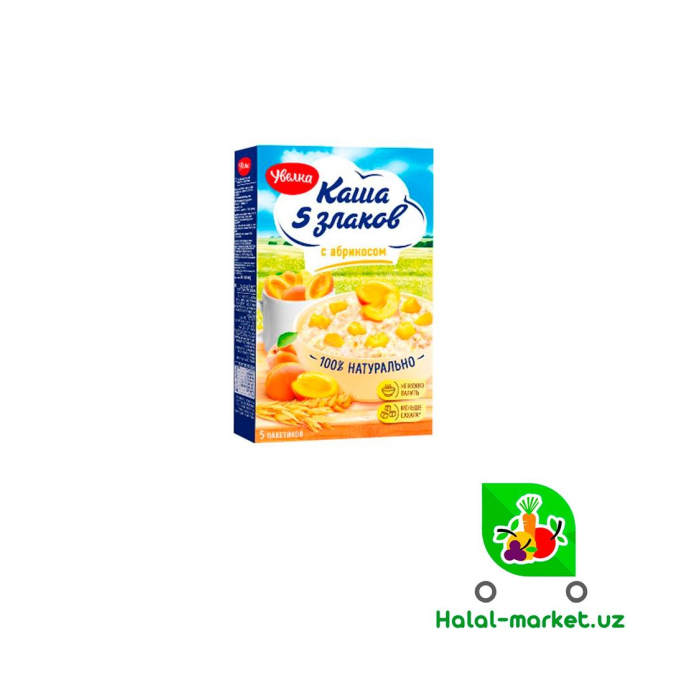 Каша овсяная УВЕЛКА с Абрикосом 5*40гр