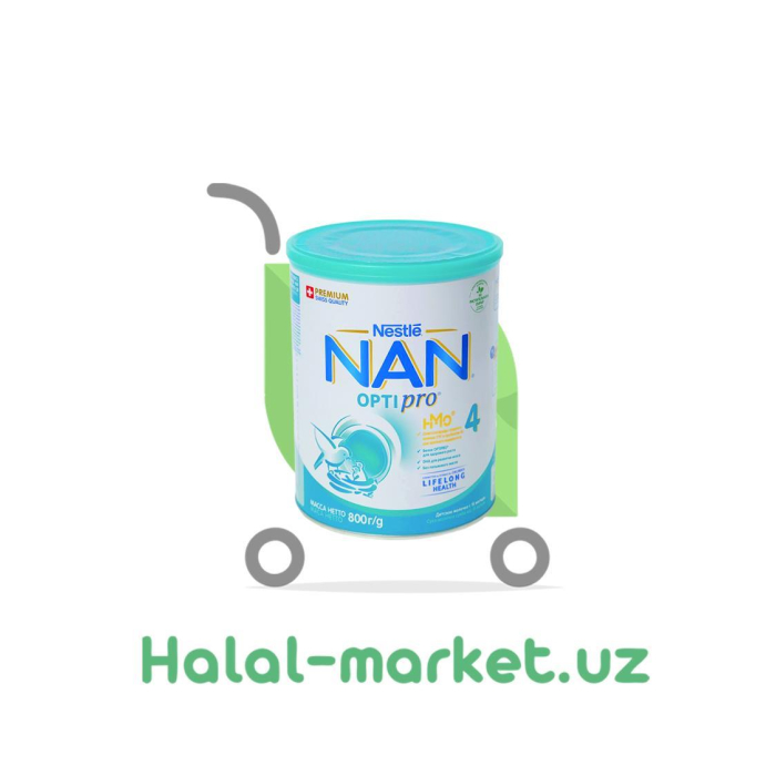 NAN OPTIpro 4 aralashmasi 800gr