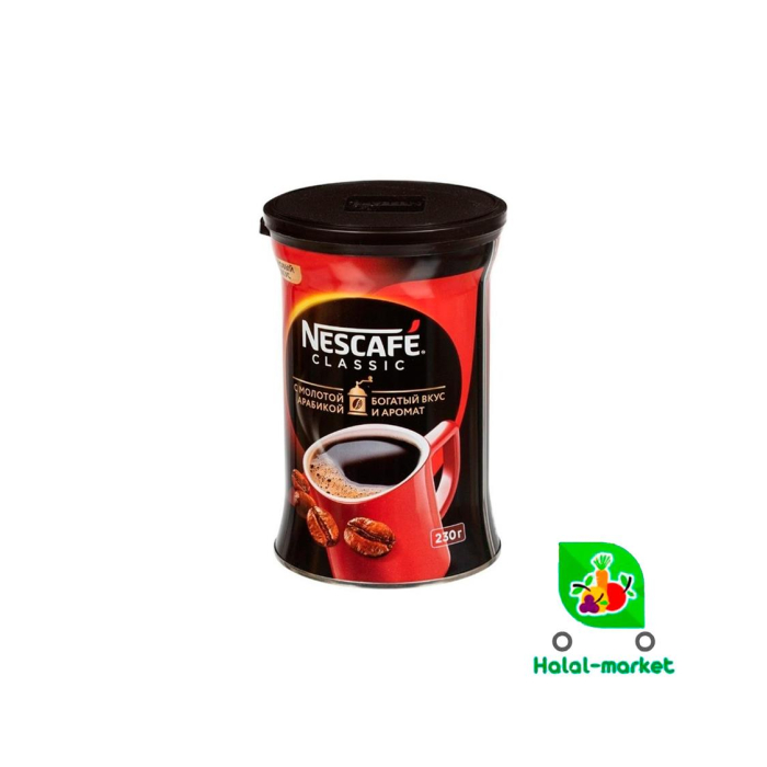 Кофе NESCAFE CLASSIC 230гр Ж/б