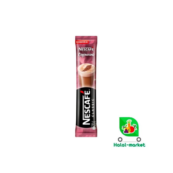 NESCAFE CLASSIC CAPPUCCINO 18гр qahva