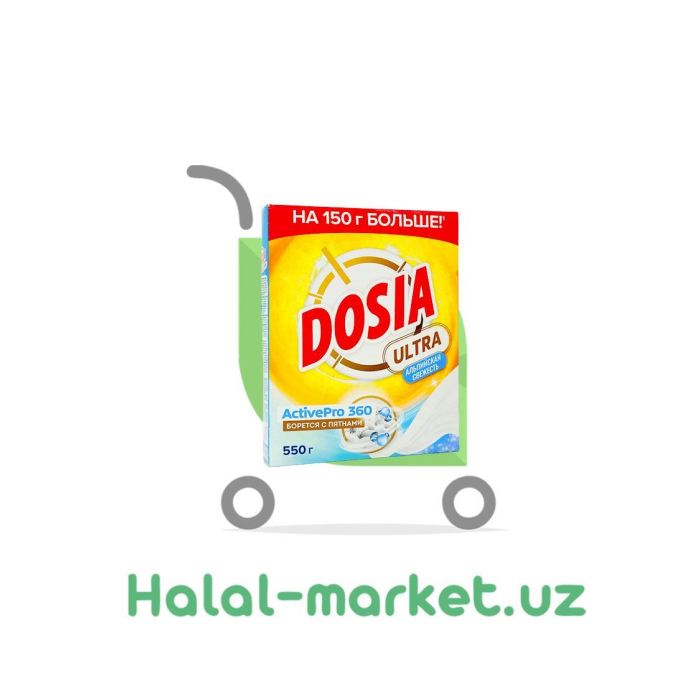 Порошок DOSIA ULTRA Альпийская Свежесть 550гр
