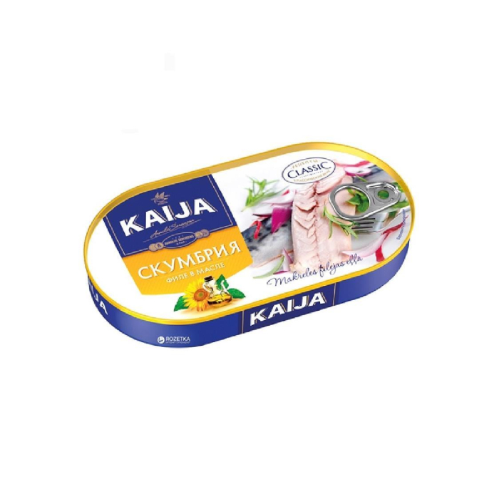 KAIJA 170гр yog'li skumbriya