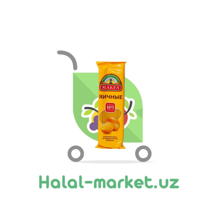 Макароны длинные яичные MAKFA 950гр