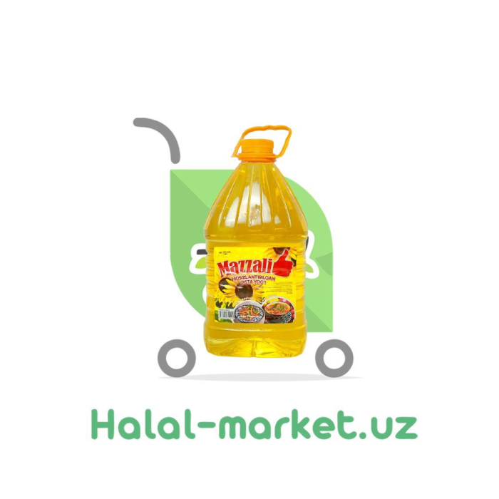 Масло подсолнечное MAZZALI 4.2л