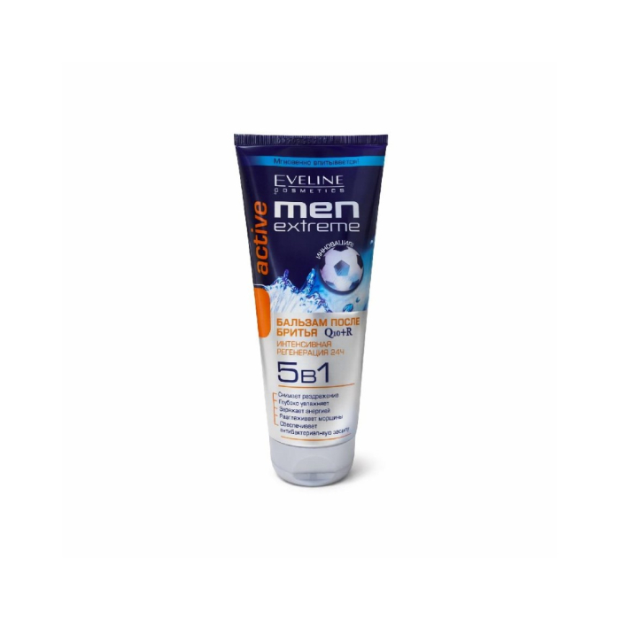 EVELINE MEN EXTREME ACTIVE 5в1 120гр uchun soqol qirqishdan keyin balzam