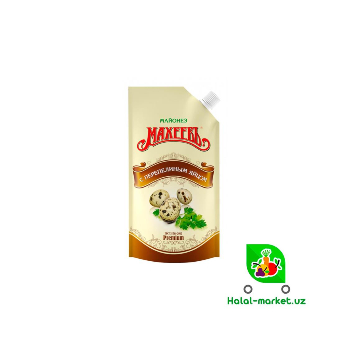 MAXEEV MAYONEZI QULUPNAQ TOVUQ YUMURTASI BILAN 200ml