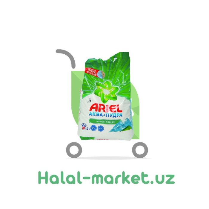 Порошок 0 автомат Горный Родник 3кг