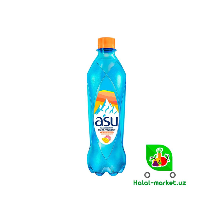 Gazsiz suv ASU Mango-Greyfrut 0,5ml