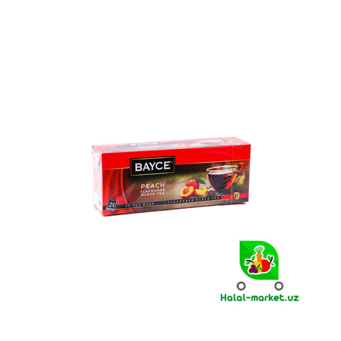 Чай черный BAYCE Персик 25пак