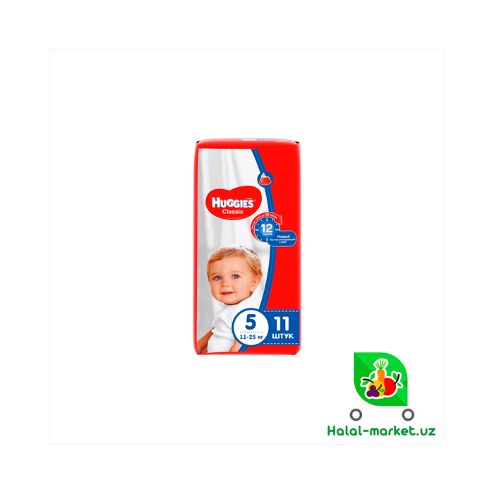 HUGGIES CLASSIC (5) 11ta pampers