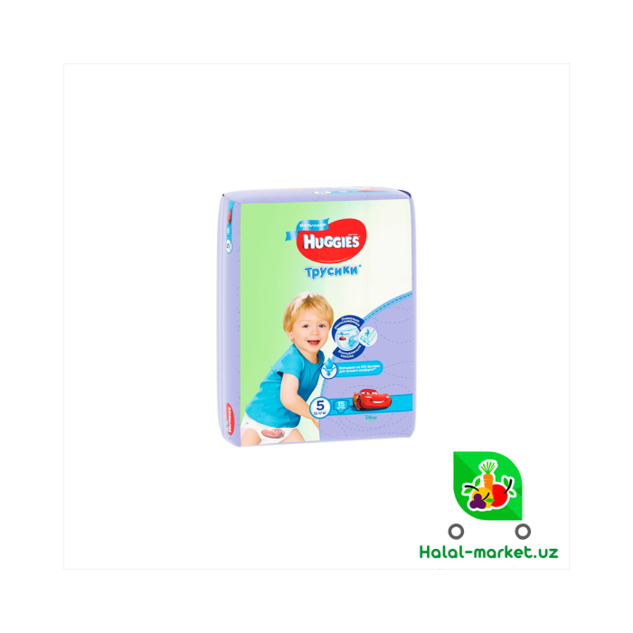 HUGGIES PANTS (5) 15ta pampers
