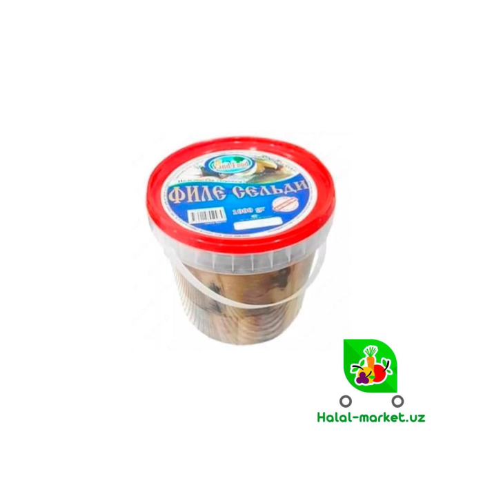 Филе сельди в масле VAND FOOD 1000гр
