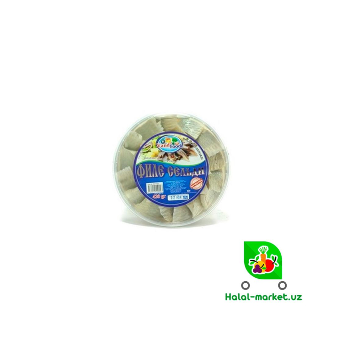 VAND FOOD 420гр yog'li hamsi file