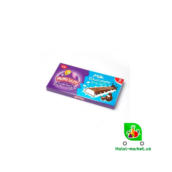 Шоколад MIMISTER со вкусом Банан 100гр
