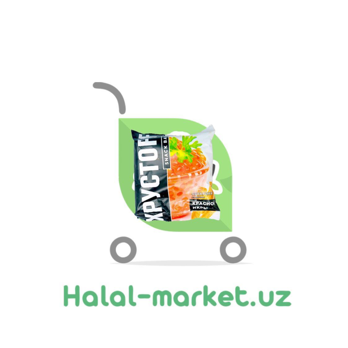 Qizil o'yin ta'midagi Xrustyashki Grinki krakerlari 70gr