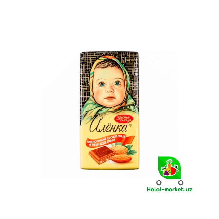 ALЁNKA Shokolad Badem 90gr