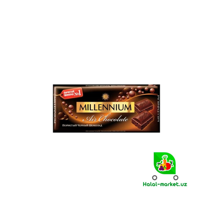 MILLENIUM Qora Shokolad 90gr