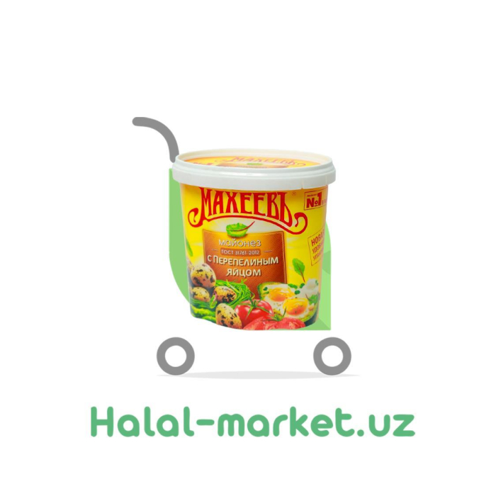 MAXEEV MAYONEZI QULUPNAQ TOVUQ YUMURTASI BILAN 800ml