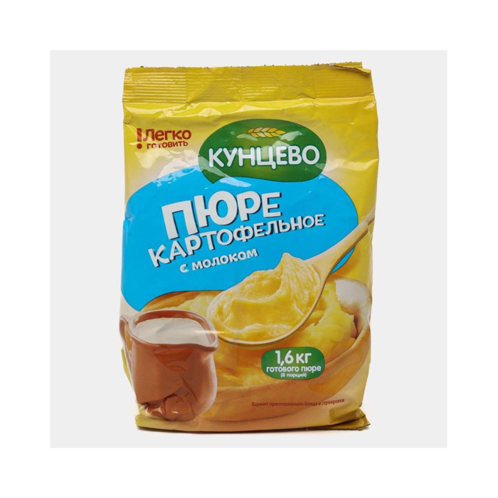 Пюре картофельное Кунцево с молоком 240гр