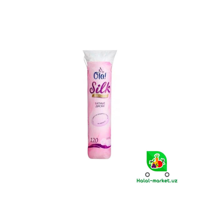 Ватные диски OLA Silk Sense 120шт