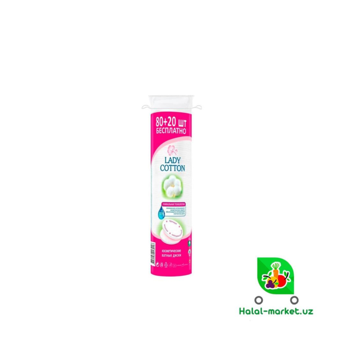 LADY COTTON 80+20ta paxta disklari