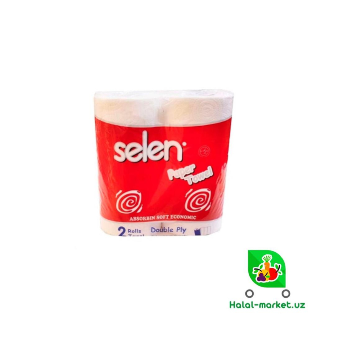 SELEN qog'oz sochiq (2 qatlam) 2 rulon