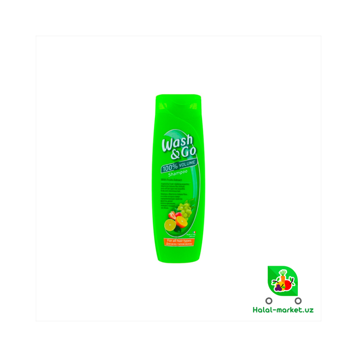 Шампунь WASH GO 200мл