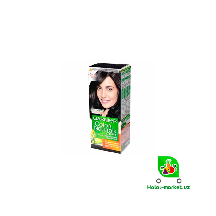 GARNIER bo'yoq №2.0 Elegant Qora 50ml