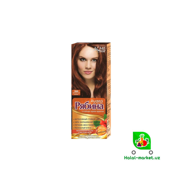 Soch bo'yog'i RYABINA №066 Oltin Muskat 50ml