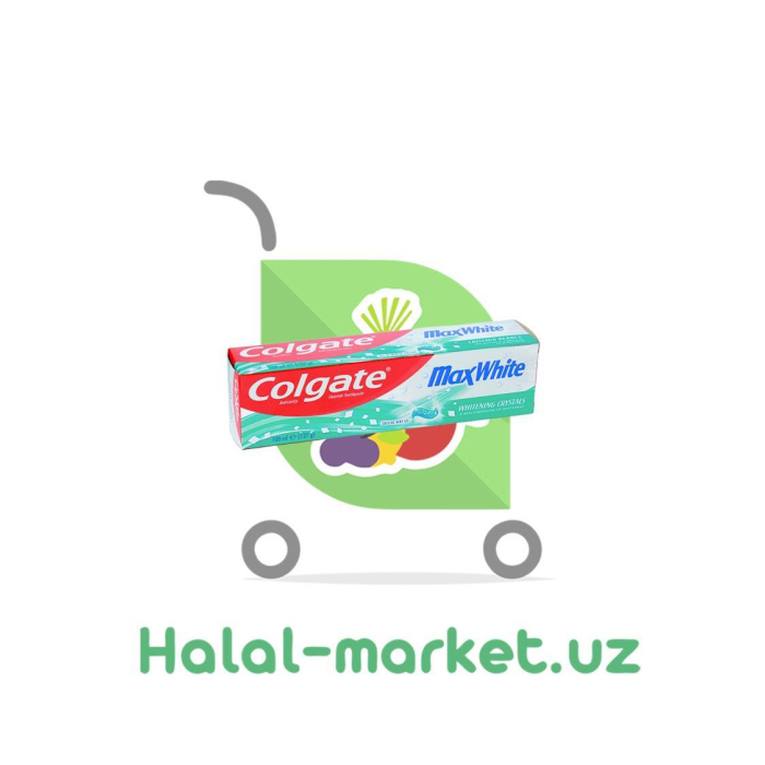 COLGATE MAX WHITE Crystal Mint Gel tish pastasi 100ml