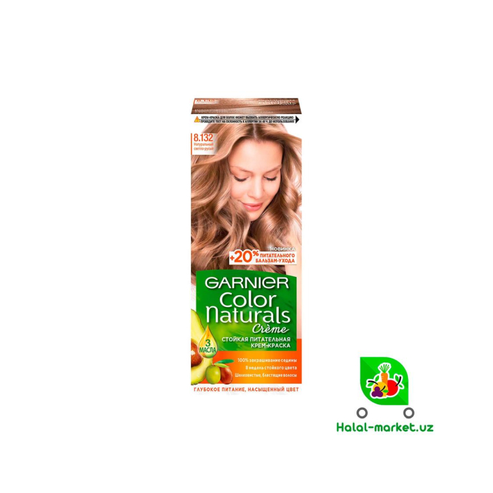 GARNIER bo'yoq №8.132 Tabiiy Yengil Qora 60ml