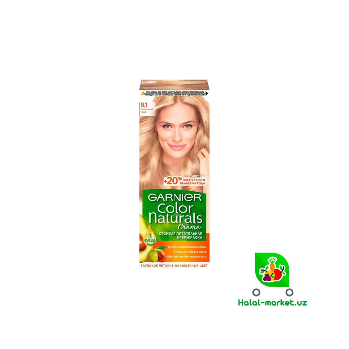 GARNIER bo'yoq №9.1 Quyoshli Plyaj 60ml
