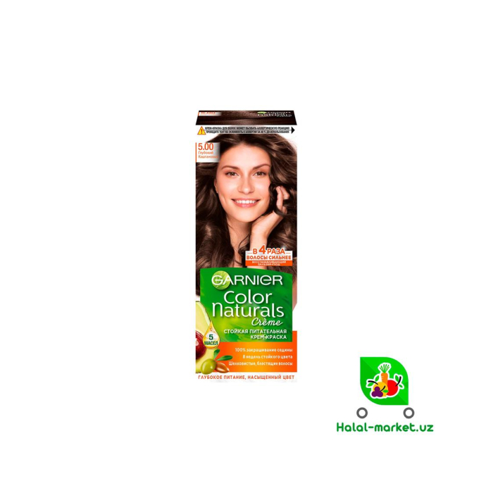GARNIER bo'yoq №5.00 Chuqur Qahva 60ml