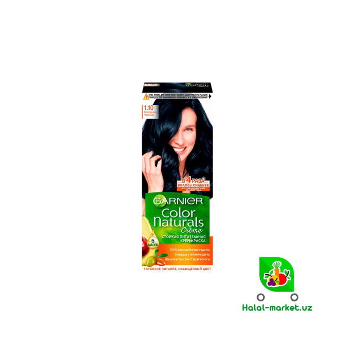 GARNIER bo'yoq №1.10 Sovuq Qora 60ml