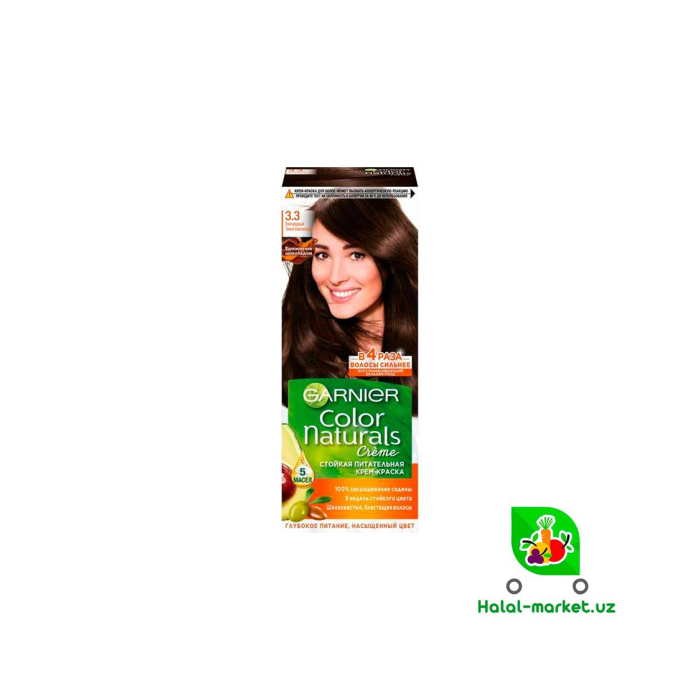 Краска GARNIER №3 Темный Каштан 60мл