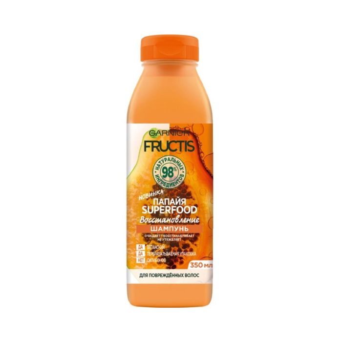 Шампунь FRUCTIS SUPERFOOD Папайя 350мл
