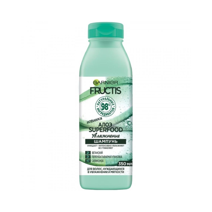 FRUCTIS SUPERFOOD Aloe 350ml shampun