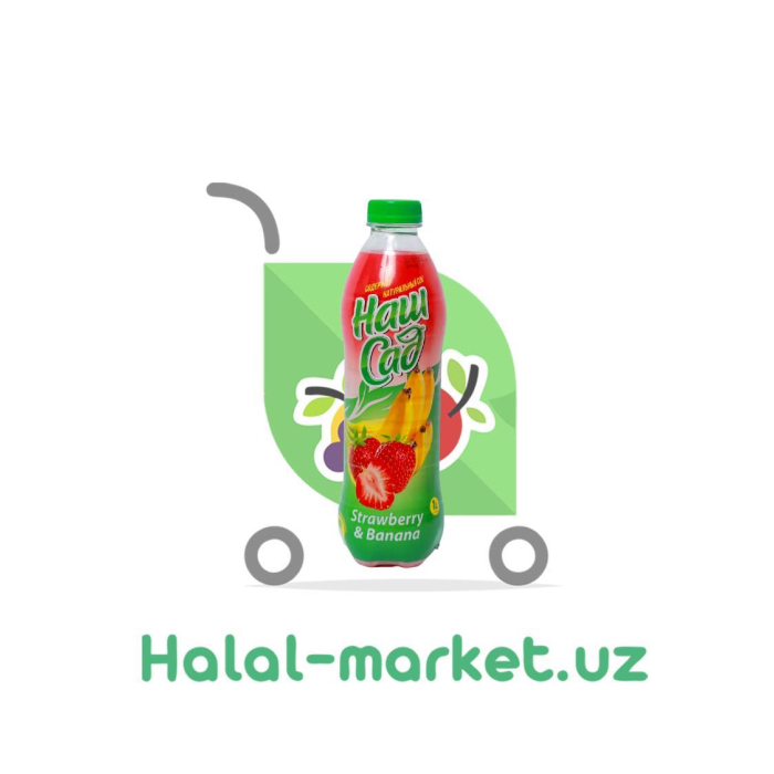 Bizning bog'imiz ichimligi Qulupnay, Bananas 0,5l