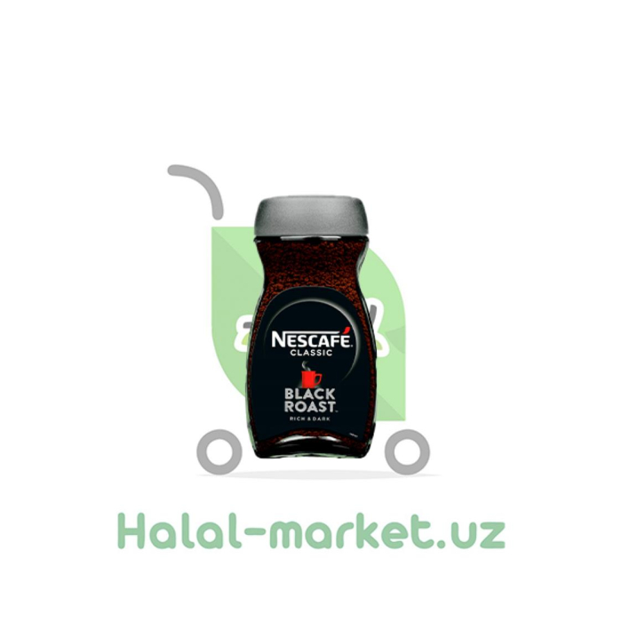Kofe NESCAFE BLACK ROAST 85gr St/B