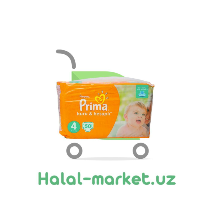Prima 4+ (50)ta pampers