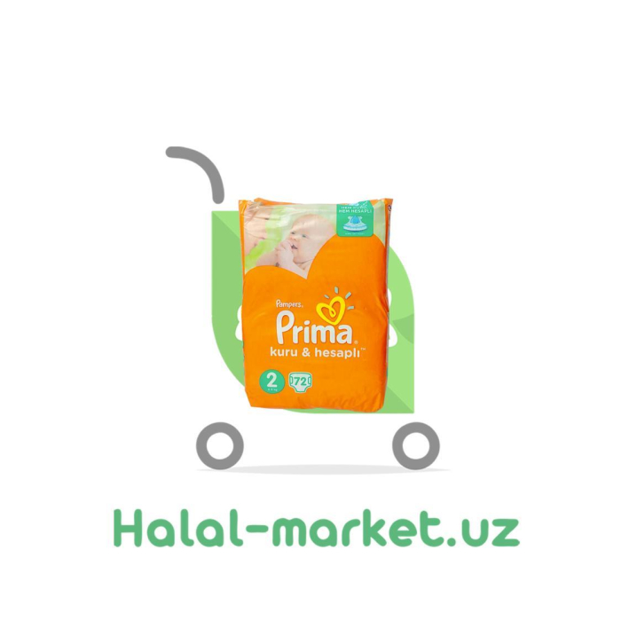Подгузники Prima 2 (72)шт
