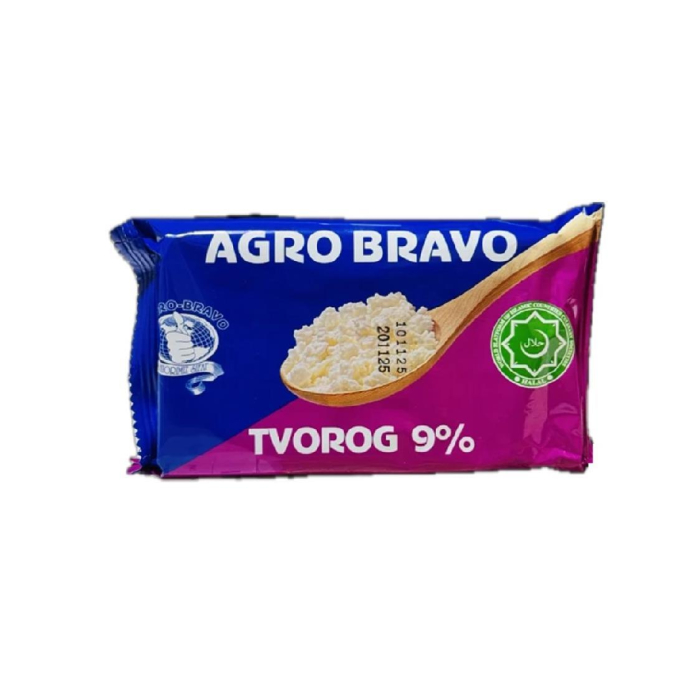 Tvorog 9% 200g AGRO BRAVO