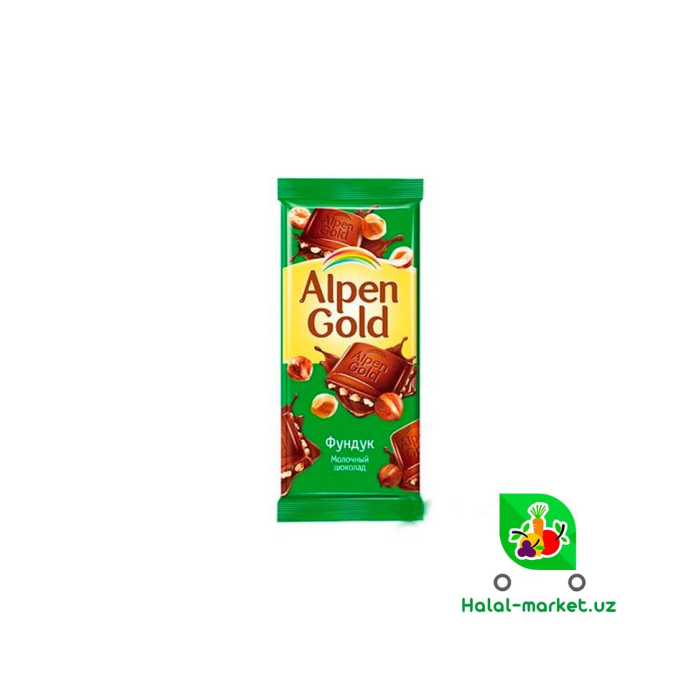 Шоколад ALPEN GOLD Фундук 85гр